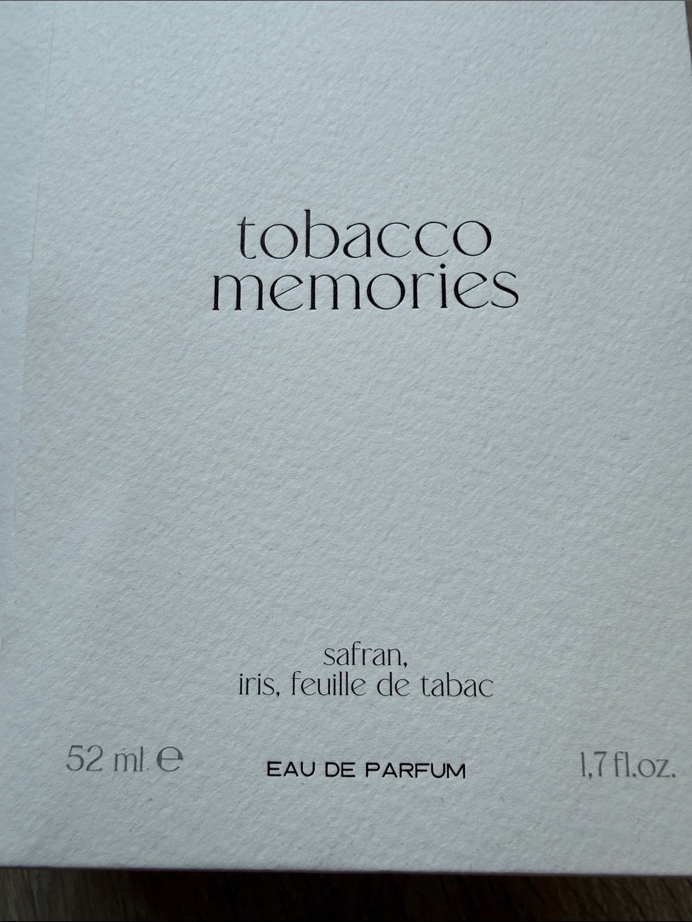 Tobacco Memories Eau de Parfum — Warm Amber (52 ml) - Picture 2 of 5